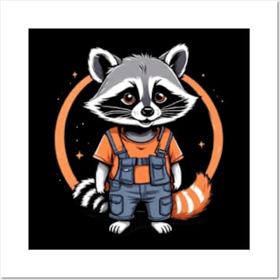 racoon gifts Posters and Art